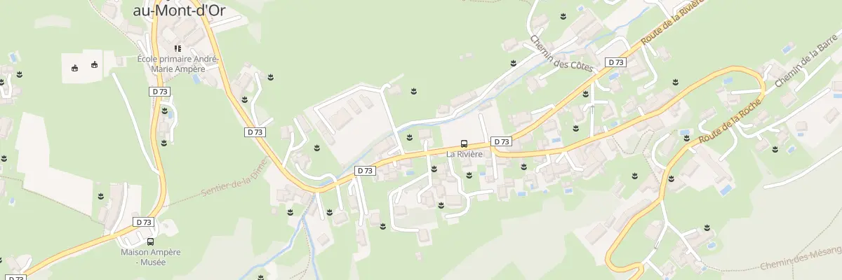 Plan du 531 Rte de la Rivière à Poleymieux-au-Mont-d’Or