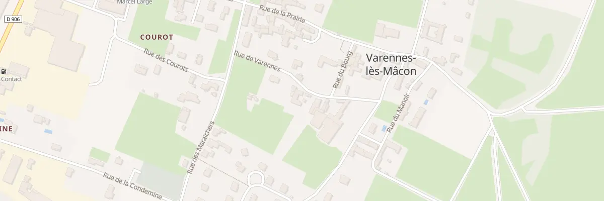 Plan du 138 Rue de Varennes à Varennes-lès-Mâcon
