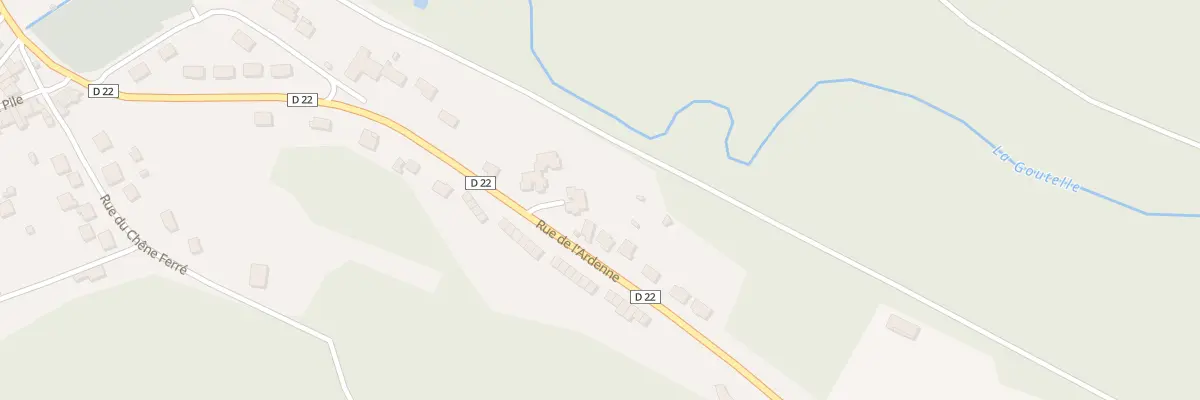 Plan du 23 Rue de l’Ardenne à Neufmanil