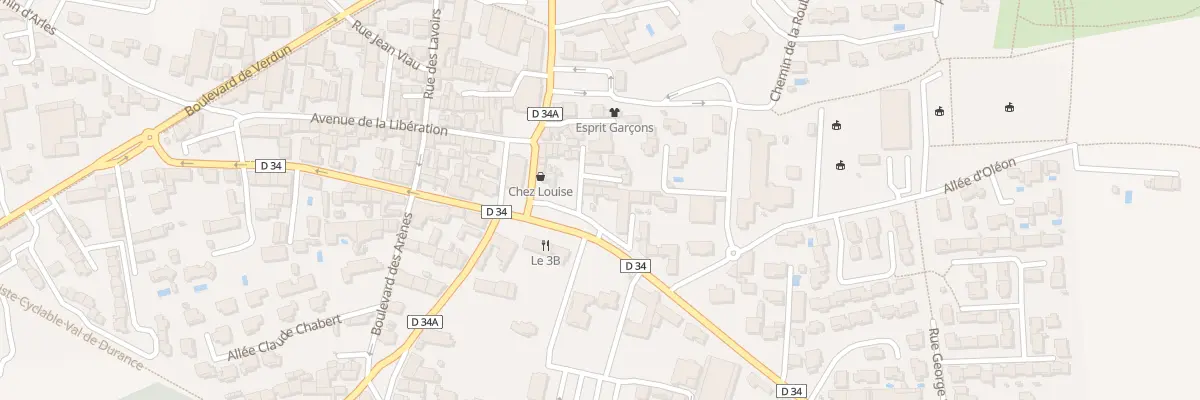Plan du 31 Pl Charles Gontier à Rognonas