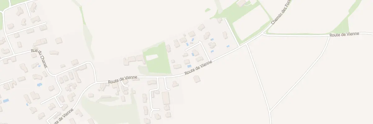 Plan du 1175 Rte de Vienne à Saint-Prim