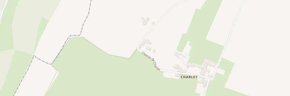 Plan du 1196 Che de Charlet à Montceaux