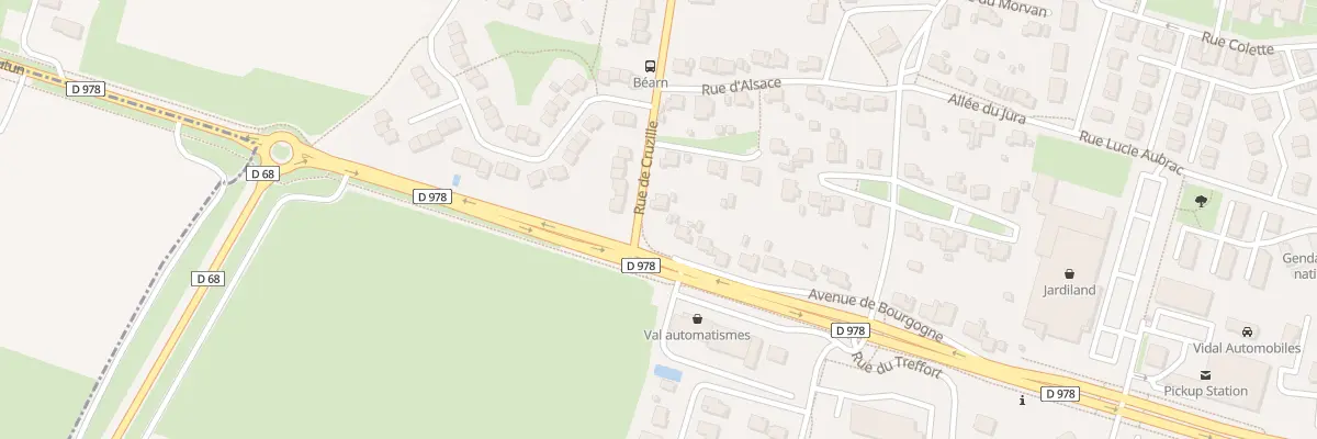 Plan du 2 Rue de Cruzille à Châtenoy-le-Royal