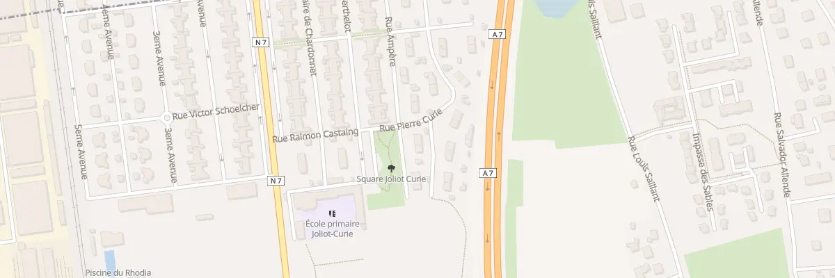 Plan du 69 Rue Ampere à Salaise-sur-Sanne