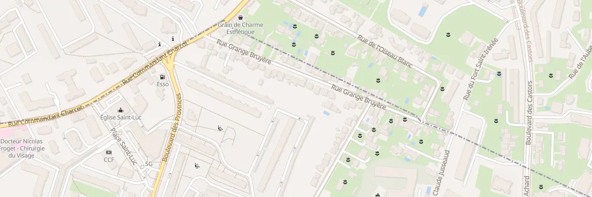 Plan du 28 Rue Grange Bruyere à Sainte-Foy-lès-Lyon