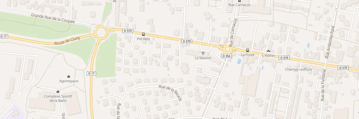 Plan du 105A Grande Rue de la Coupée à Charnay-lès-Mâcon