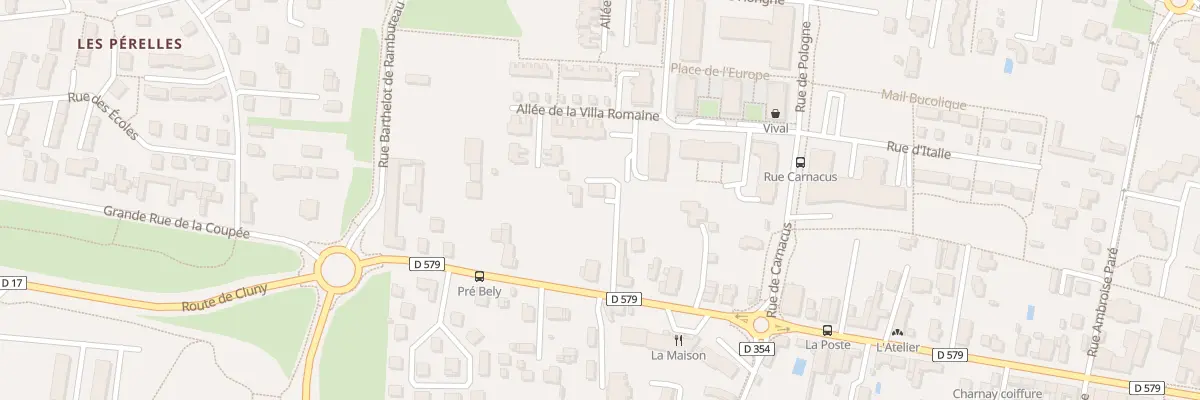 Plan du 102 Grande Rue de la Coupée à Charnay-lès-Mâcon