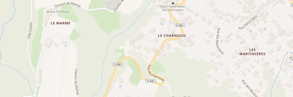 Plan du 115 Rue du Charnoud à Loire-sur-Rhône