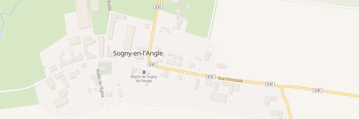 Plan du 4 Rue Principale à Sogny-en-l’Angle