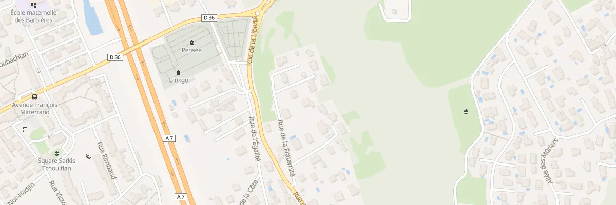 Plan du 153 Rue de la Fraternité à Chasse-sur-Rhône