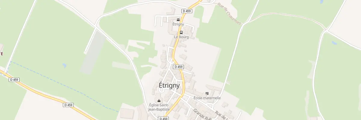 Plan du 12 Rue de la Croix Rousse à Étrigny