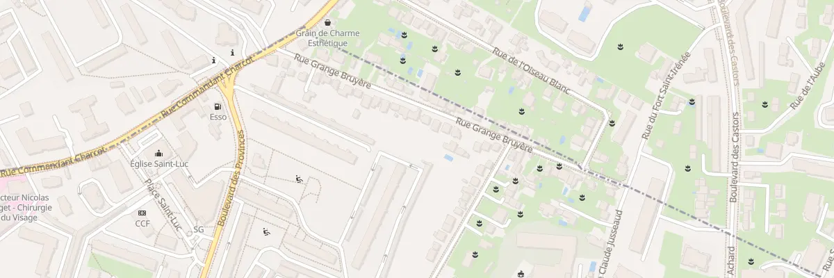 Plan du 30 Rue Grange Bruyere à Sainte-Foy-lès-Lyon
