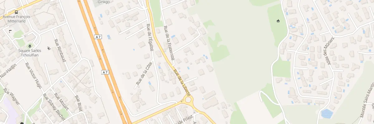 Plan du 301 Rue de la Fraternité à Chasse-sur-Rhône