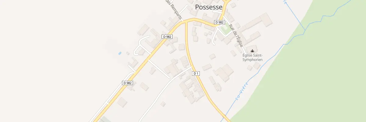 Plan du 2 Che des Marecages à Possesse