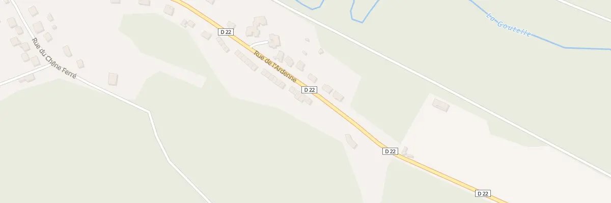 Plan du 70 Rue de l’Ardenne à Neufmanil