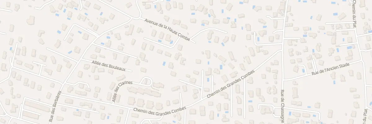 Plan du 12 Imp des Thuyas à Ternay