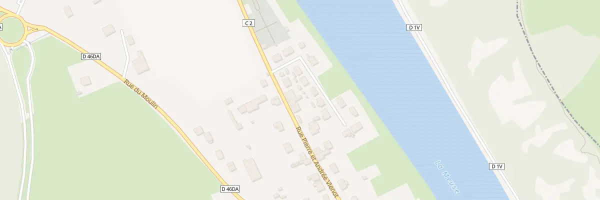Plan du 53 Rue Pierre Vienot à Chooz