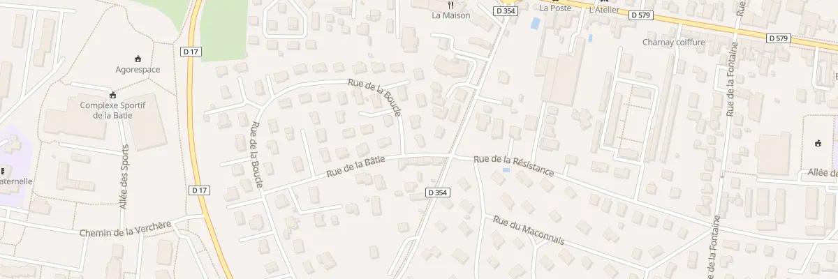 Plan du 2 Rue de la Boucle à Charnay-lès-Mâcon