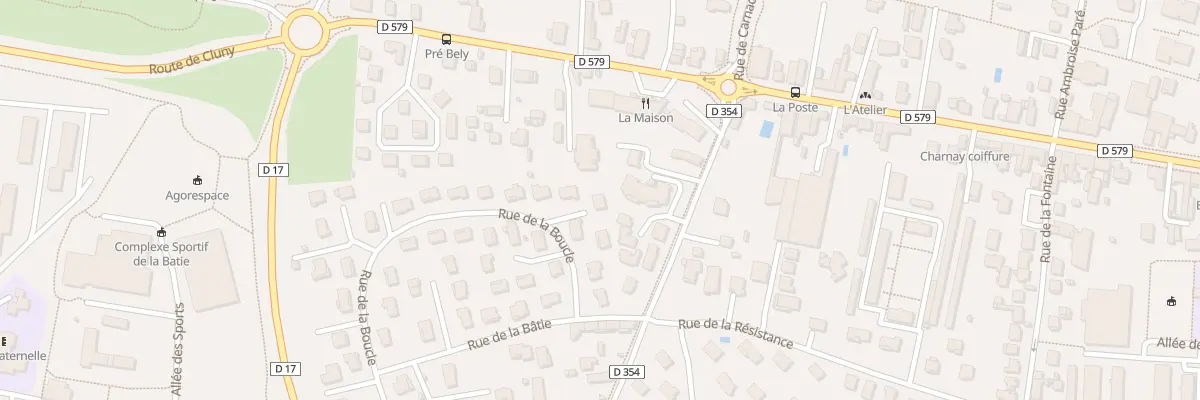 Plan du 10 Rue de la Boucle à Charnay-lès-Mâcon