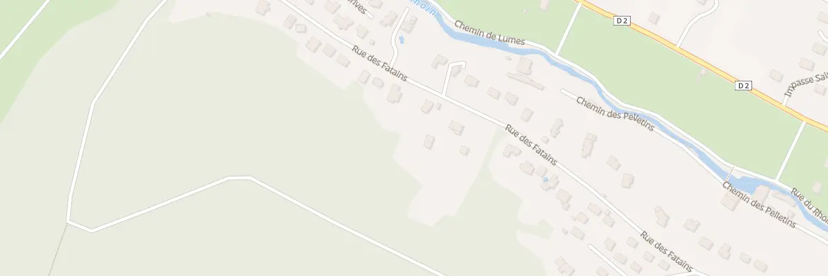 Plan du 53 Rue des Fatains à Savigny-lès-Beaune