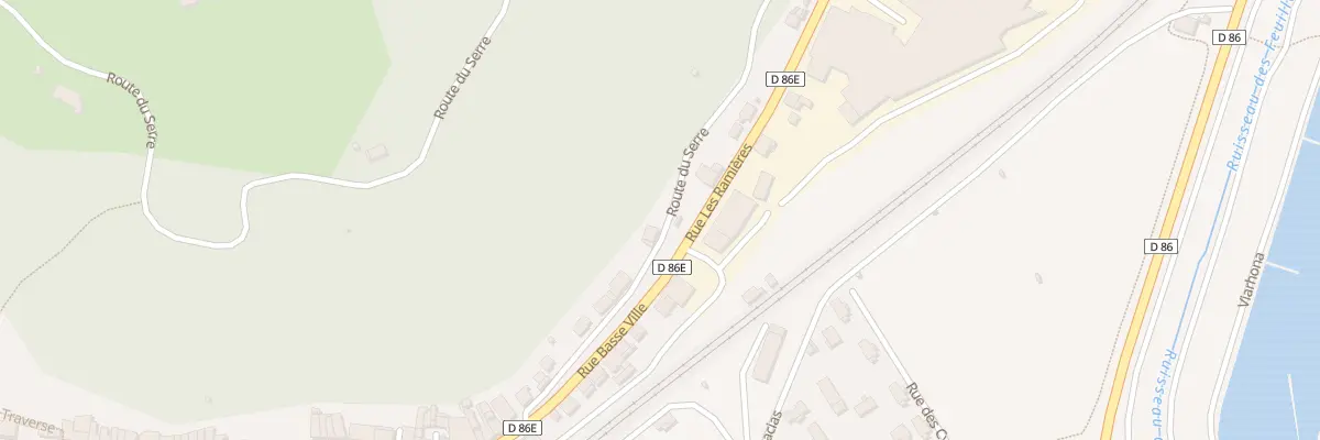 Plan du 11 Rte du Serre à Beauchastel