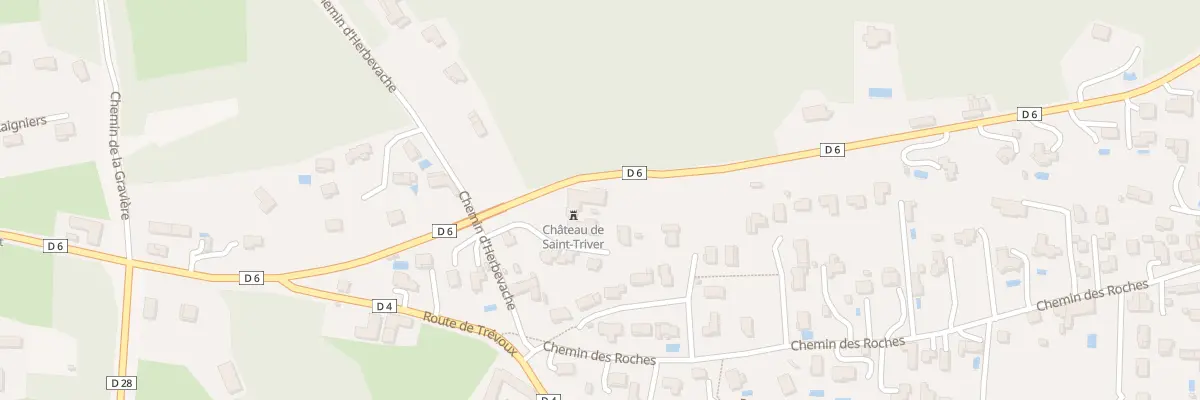 Plan du 196T Mte des Balmes à Reyrieux