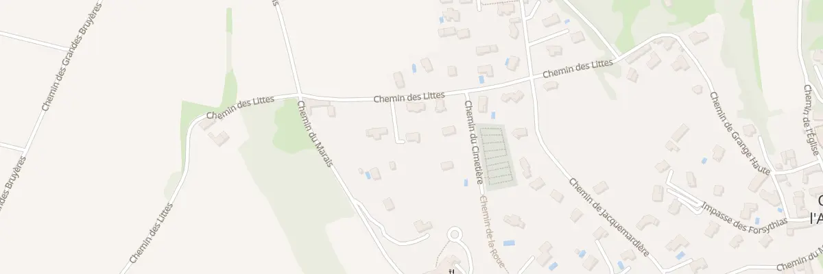 Plan du 279 Che des Littes à Chonas-l’Amballan