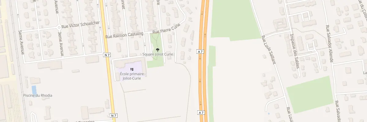 Plan du 19 Rue Pierre Curie à Salaise-sur-Sanne