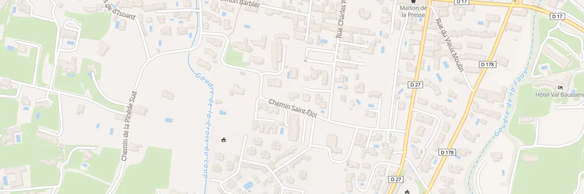 Plan du 5231 Rue du Souvenir Français à Maussane-les-Alpilles