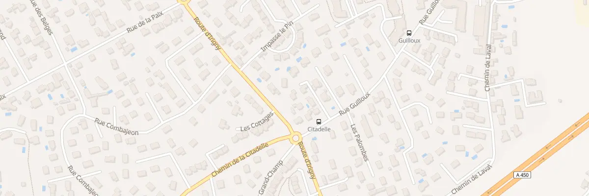 Plan du 52D Rue Guilloux à Saint-Genis-Laval