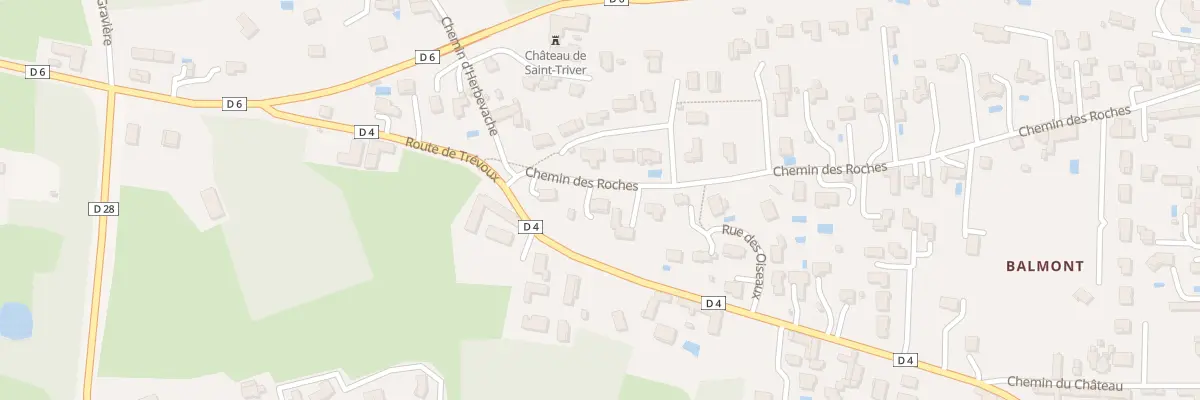 Plan du 523 Che des Roches à Saint-André-le-Bouchoux