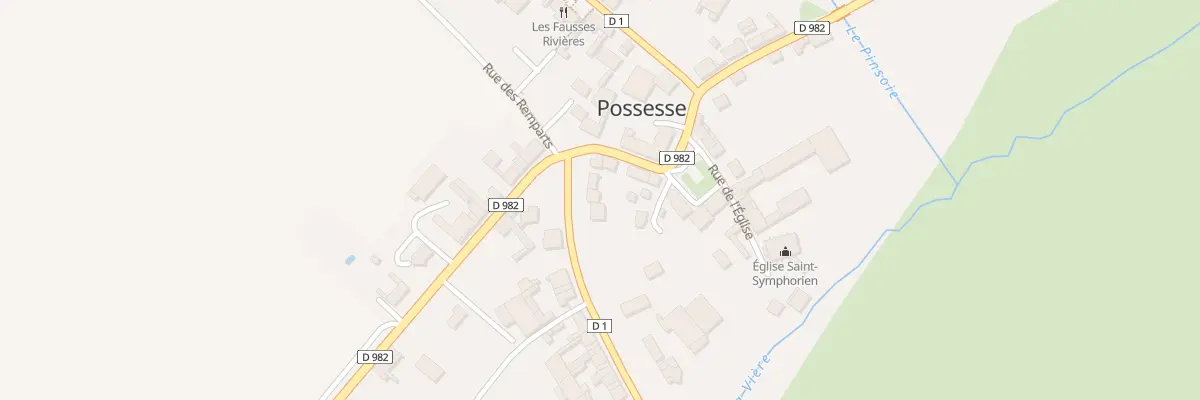 Plan du 3 Rue de Charmont à Possesse