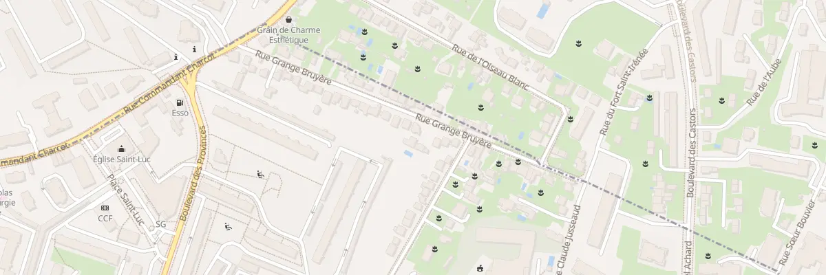 Plan du 36 Rue Grange Bruyere à Sainte-Foy-lès-Lyon