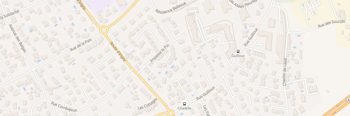 Plan du 16 Imp Le Pin à Saint-Genis-Laval