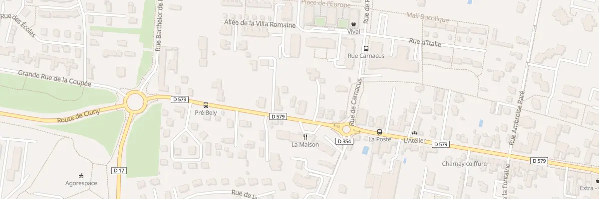 Plan du 96 Grande Rue de la Coupée à Charnay-lès-Mâcon