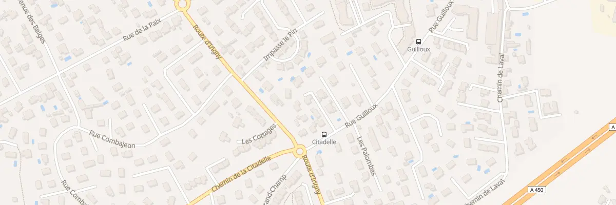 Plan du 52E Rue Guilloux à Saint-Genis-Laval