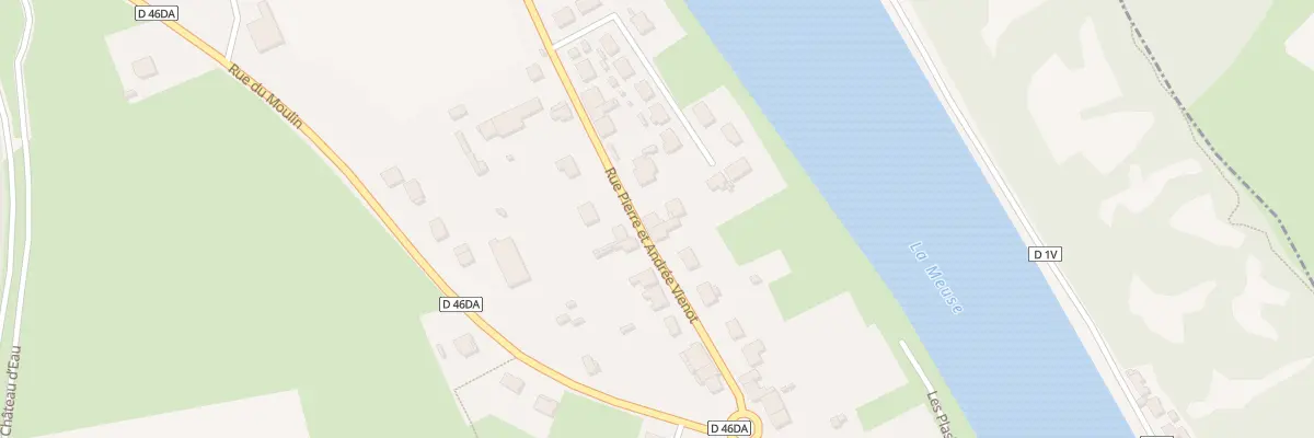 Plan du 45 Rue Pierre Vienot à Chooz