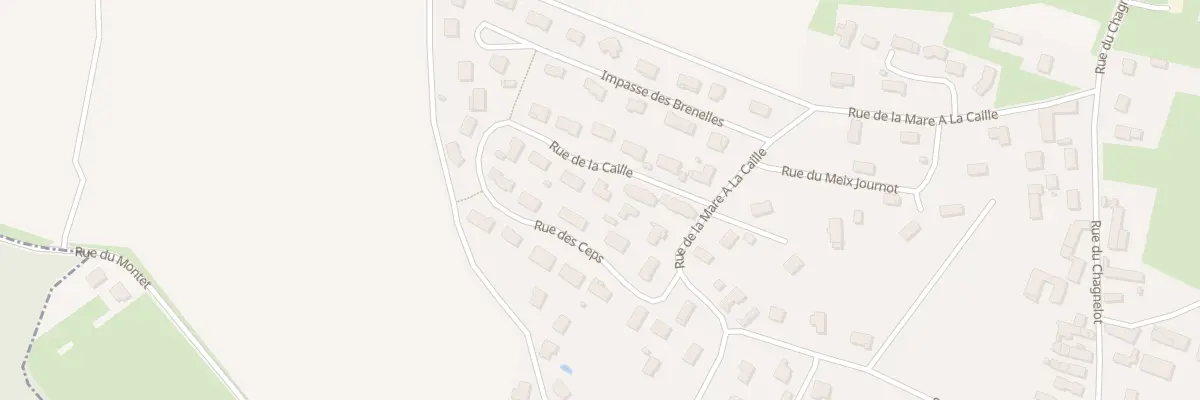 Plan du 9 Rue de la Caille à Farges-lès-Chalon