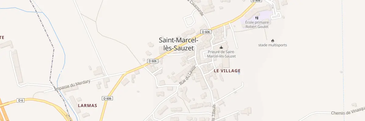 Plan du 30 Imp des Jardins à Saint-Marcel-lès-Sauzet