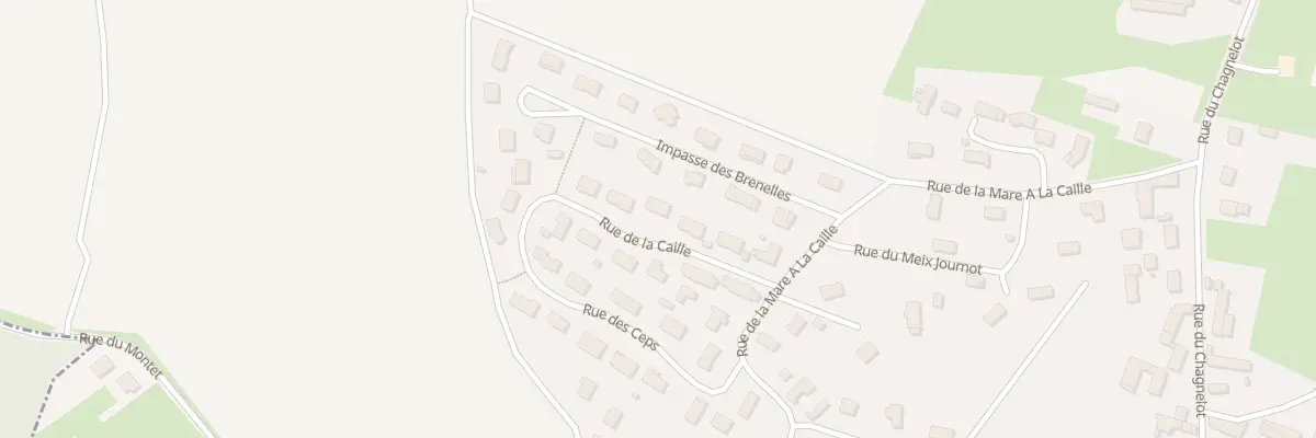 Plan du 8 Rue de la Caille à Farges-lès-Chalon