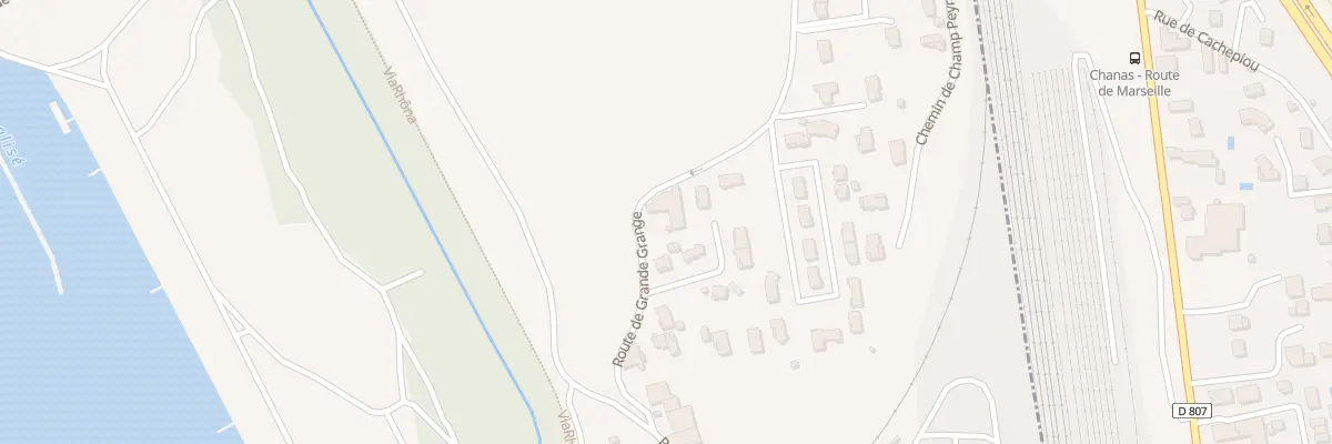 Plan du 9 Rte de Gde Grange à Sablons
