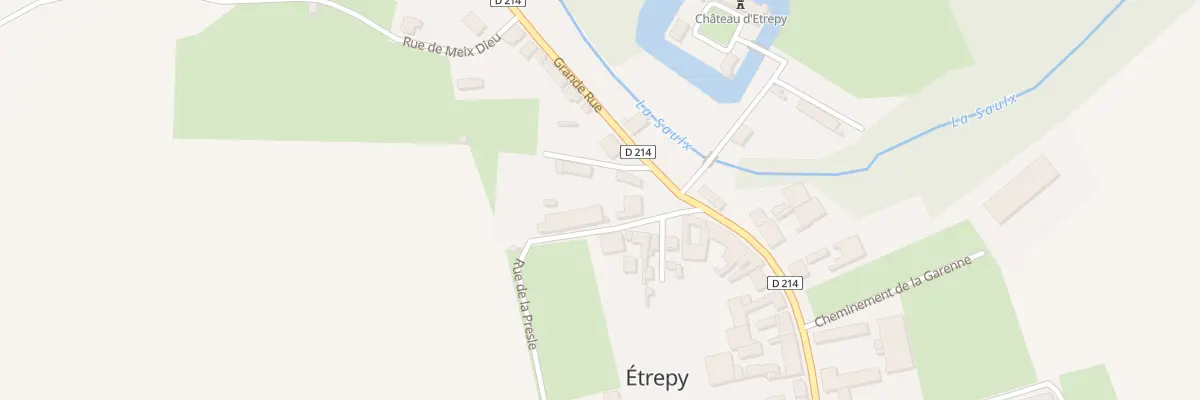 Plan du 34 Gr Grande Rue à Étrepy