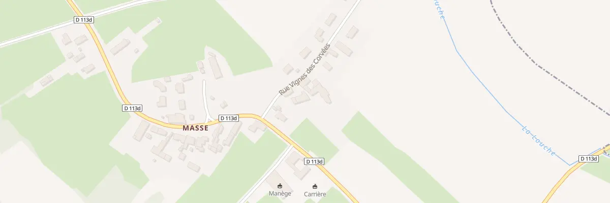 Plan du 2 Rue Vignes des Corvees à Corcelles-les-Arts