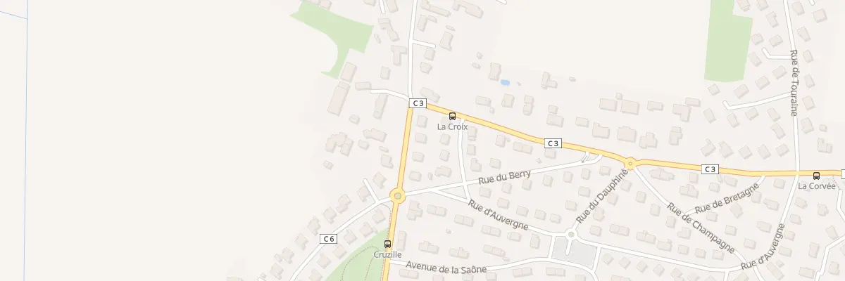 Plan du 24 Rue de Cruzille à Châtenoy-le-Royal