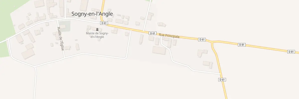 Plan du 5 Rue Principale à Sogny-en-l’Angle