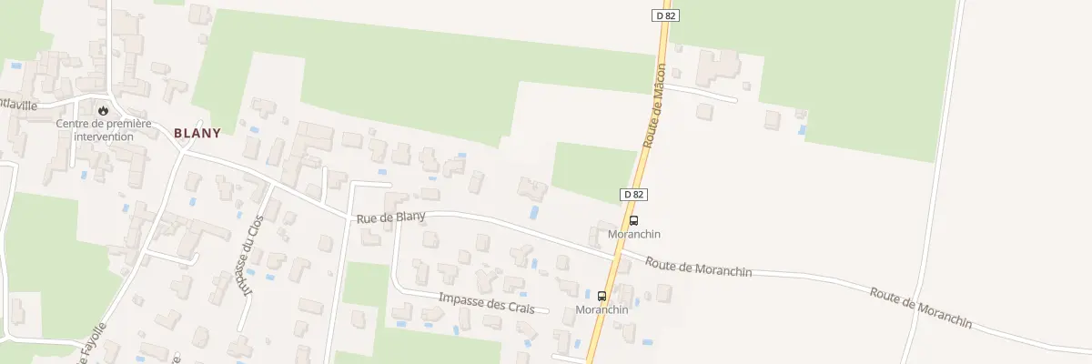 Plan du 112 Rue de Blany à Laizé