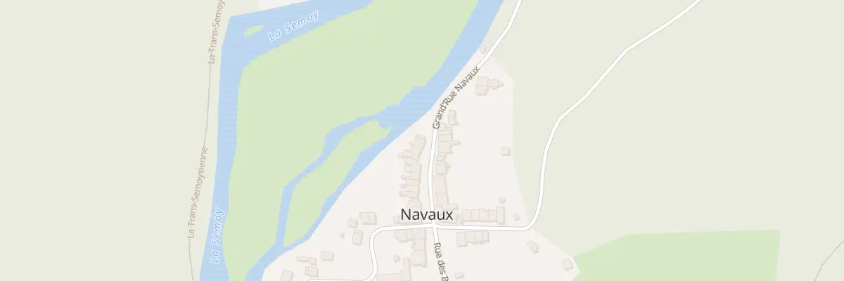 Plan du 2 Gr Grand Rue Navaux à Thilay