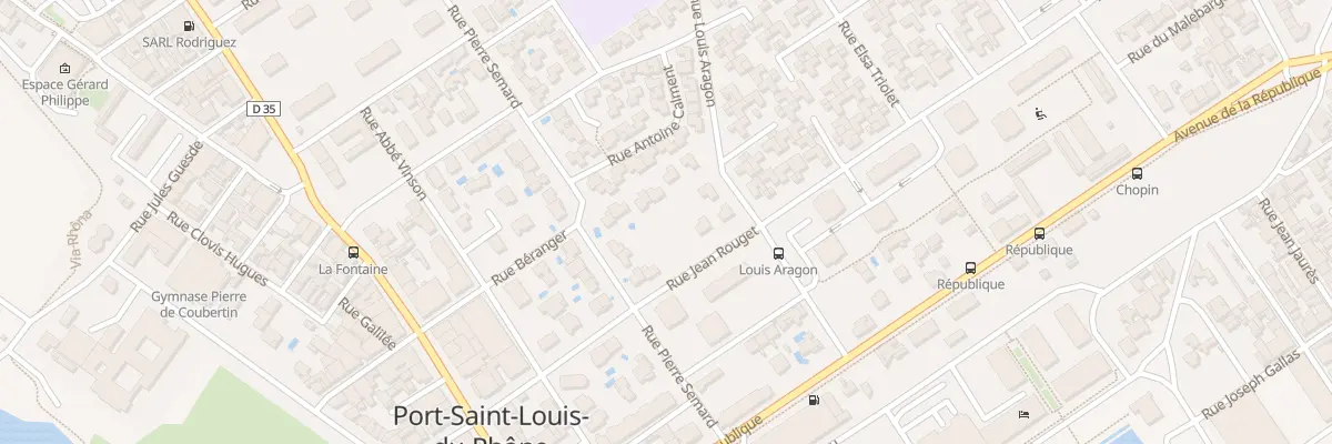 Plan du 11 Rue Marcel Baudin à Port-Saint-Louis-du-Rhône