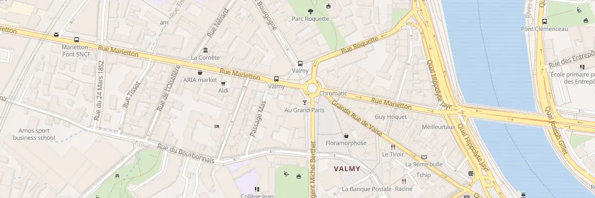 Plan du 27 Pl Valmy à Lyon 9e Arrondissement