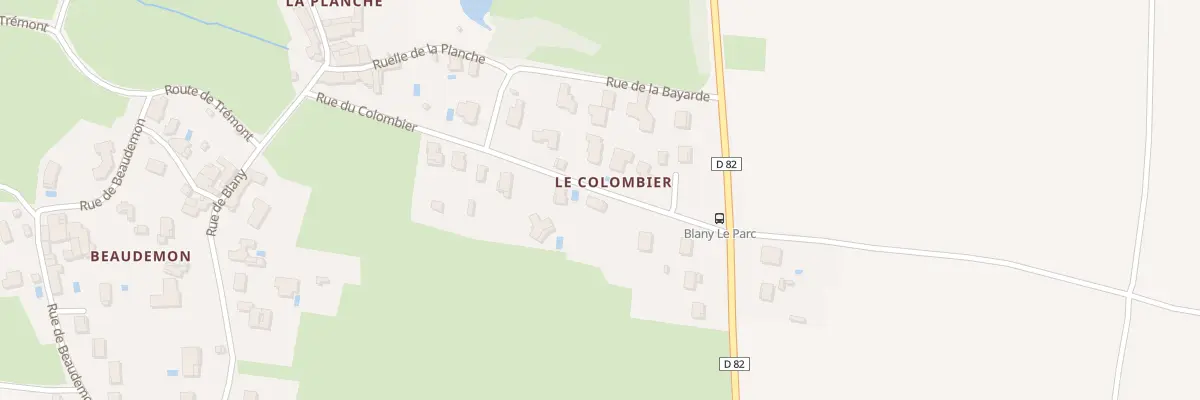 Plan du 258 Rue du Colombier à Laizé